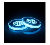 QWTYAFDD 2 Pezzi Sottobicchieri per Auto, per MG HS Trophy 2024 2025 Tappetino Portabicchieri Rimovibili Sottobicchieri Accessori Interni Auto