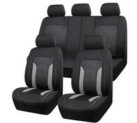 QWTYAFDD Auto Set Coprisedili, per Ford Transit 2014-2024 2025 Anteriori E Posteriori Coprisedili Protezione Sedile Copriseggiolino Interno Accessori