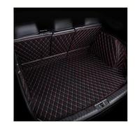 QWTYAFDD Auto Tappetino per Bagagliaio in Pelle,per BMW M4 (G82) 2020-2023 BauleBordo Baule Fodera Vasca Bagagli Antiscivolo Protezione Interni Accessori,C Black Red