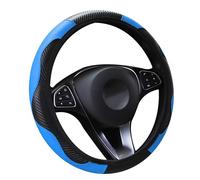 QWTYAFDD Coprivolante per Auto,per Alfa Romeo Alfetta Giulia Giulietta Mito Spider Stelvio Universale Traspirante e Antiscivolo Accessori Durevoli da Interno Microfibra Dimensioni 37-39cm