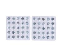 QWUUYEC 50PCS Pool Cue Tips in PU, Medium Hardness, Replacement Set for Billiards Pool Sticks - Facili da Installare, Alta Durezza, Perfetti per Riparazioni Veloci e Gioco Preciso (11 mm)