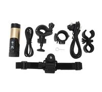 QWUUYEC Action Camera 4K, Videocamera Sportiva Impermeabile con Anti Shake, Batteria a Lunga Durata e Attacchi per Casco Moto e Bici, Dark Gray (Frattura)