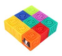 QWUUYEC Baby Squeeze Toy - Materiale non durevole, suono del suono Sensoriale per lo sviluppo delle mani e l'immaginazione Gruppo colori vivaci Design