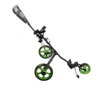 QWUUYEC Carrello Elettrico Tellinaro Professionale Rovic RV1C, 3 Ruote Pieghevole, Frenata Rapida, Leggero e Resistente - Ideale per Golf, Allenamento e Pratica