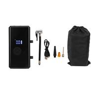 QWUUYEC Gonfiatore Elettrico Portatile Pneumatici, Pompa Aria Auto Alta Pressione, Batteria 4000mAh, Luce LED - Ricarica USB, Emergenza Notturna, Adatto a Moto e Bici