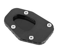 QWUUYEC Kickstand Foot Extension Pad Alluminio Anodizzato, Supporto Cavalletto Laterale Niken GT 2019-2020 Blu - Aumenta Stabilità, Previene Rovesciamenti Su Fango e Erba (Nera)