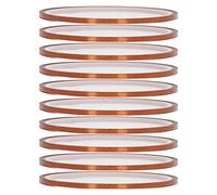 QWUUYEC Nastro Isolante Termico Adesivo Polyimide 5mm 10 Pezzi, Resistente a Alte Temperature Fino a 300℃ - Alta Adesione, Senza Residui, Ideale per Trasformatori e Circuiti Elettronici (morto)