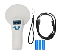 QWUUYEC Pet Scanner Lettore Tag Animale - B ISO11784 / 85, Grande Display OLED, Connessione Bluetooth e USB - Lettura Veloce, Ampia Memoria, Uso Professionale e Gestione Animali