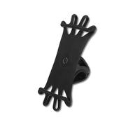 QWUUYEC Porta del telefono - 360 - Grado rotabile, impugnatura in silicone morbido con assorbimento di impatto per Scooter elettrici Statori di motociclette e altro ancora
