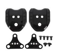 QWUUYEC Set di Tacchette per Ciclismo, Nylon TPU e Metallo, 2 Pezzi - Design Doppio Uso, Fissaggio Sicuro per Scarpe da Corsa e Mountain Bike