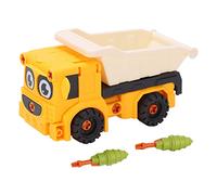 QWUUYEC Veicolo Ingegneria Deformazione, Robot Trasformabile 2 Forme, Giocattolo DIY in Plastica Resistente - Ricostruzione Libera, Sviluppo Manuale e Cognitivo per Bambini