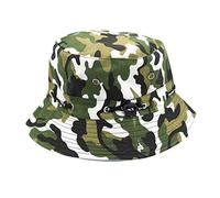 QWUVEDS Cappello da pescatore per ragazzi e donne, alla moda estiva, casual, per giocare, cappello da pescatore, cappello da basin, cappello leggero da pescatore, bianco, Taglia unica