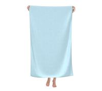 QWVBN Asciugamano da bagno assorbente in fibra ultra fine in tinta unita, morbido, adatto per bagni, nuoto, yoga, spiagge, ecc.