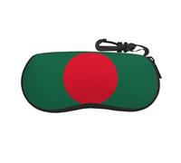 Qwvbn Bandiera del Bangladesh Custodia per occhiali ultra leggera e comoda in guscio morbido protegge occhiali, occhiali da sole, occhiali da lettura, ecc. dai graffi.