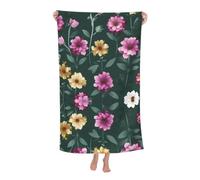 QWVBN Bellissimo asciugamano da bagno assorbente in fibra ultra fine, morbido, adatto per bagni, nuoto, yoga, spiagge, ecc.