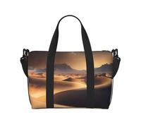 Qwvbn Borsa a tracolla da viaggio con stampa di stelle del deserto, comoda, leggera e impermeabile, adatta per viaggi e uso quotidiano.