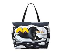 QWVBN Borsa da viaggio con sigilli sul ghiaccio, leggera e riutilizzabile, adatta per viaggi in famiglia, palestra e avventure all'aperto.