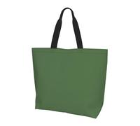 Qwvbn Borsa per la spesa monospalla da donna con stampa verde pino spaziosa ed elegante, perfetta per i pendolari quotidiani e lo shopping.