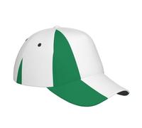 Qwvbn Cappello da baseball alla moda con bandiera della Nigeria, design regolabile, adatto per corsa, esercizio fisico e sport all'aria aperta, nero