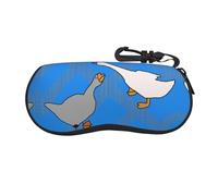 Qwvbn Grey Goose Custodia per occhiali ultra leggera e comoda con guscio morbido protegge occhiali, occhiali da sole, occhiali da lettura, ecc. Dai graffi.