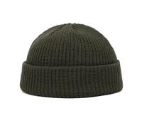 QWWQYDY Capello Uomo Berretto Invernale da Uomo Classico Lavorato a Maglia Caldo Berretto in Pelle di Melone Cappello Donna Adulto Morbido Casual all'aperto Femminile in Tinta Unita(Green)