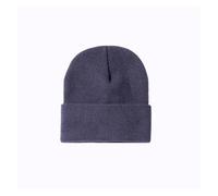 QWWQYDY Capello Uomo Cappello a Cuffia Unisex con Logo Ricamato Personalizzato Casual Senza Tesa for Uomo Invernale da Donna Caldo Lavorato a Maglia Resistente al Freddo(Dark Grey,2-5)