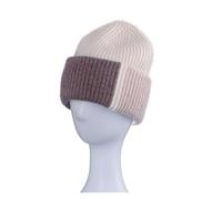 QWWQYDY Capello Uomo Cappello Invernale da Donna Berretti Morbido Caldo e soffice Cappello Lavorato a Maglia(Beige)