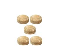QWWQYDY Stecca da Biliardo 15 Pieces Billiard Cue Tips Accessories Billiard Game Protector for Club Billiard Players Billiards Room Personal Use(13.0mm)