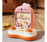 QWYEIQ Dinosauro Basket Shooting Game Machine, Giochi per bambini da tavolo Giocattoli elettronici interattivi per bambini Giochi da tavolo Età 3-5 anni Regalo di compleanno, Giocattoli per bambini