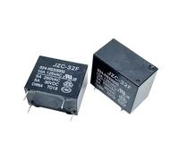 QWZBEIRUK 10pcs 5V Relay HF32F-G JZC-32F-005-HS 10A 250VAC 4PIN