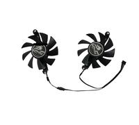 QWZOZST 1 Set, Diametro 75 mm, Passo Fori di Montaggio 8, cm, Ventola per Scheda Video Grafica, per AFOX per Radeon RX 6500 XT, per Mingzhou 580 2048sp