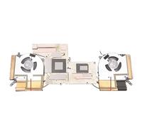 QWZOZST Modulo Termico di Raffreddamento per Legion 5 Pro-16ITH6H 82JD Radiatore 5H40S20374 5H40S20375 5H40S20376(CPU And GPU Fan)
