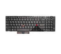 QWZOZST Tastiera per Laptop per Lenovo per IBM per ThinkPad E530 E530C E535 E545 04Y0264 04W2443 04Y0301 04Y0267 0C01700 V132020AS3(RU with Mouse)