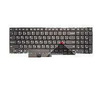 QWZOZST Tastiera per Laptop per Lenovo per IBM per ThinkPad E530 E530C E535 E545 04Y0264 04W2443 04Y0301 04Y0267 0C01700 V132020AS3(RU Without Mouse)