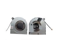 QWZOZST Ventola di Raffreddamento CPU per Notebook PC per Acer per Nitro 5 51 52 53 42 G3-571 PH317-51 Ventole del radiatore DC28000JRF0(Two Fan)