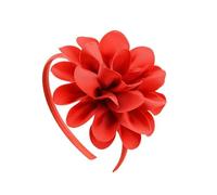 QXDZSW - Fasce per capelli da donna, 11,4 cm, in tinta unita, con fiocco in gros grain, accessorio per capelli fatto a mano