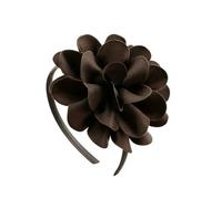 QXDZSW - Fasce per capelli da donna, 11,4 cm, in tinta unita, con fiocco in gros grain, accessorio per capelli fatto a mano