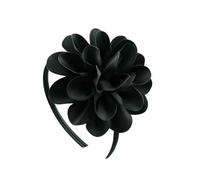 QXDZSW - Fasce per capelli da donna, 11,4 cm, in tinta unita, con fiocco in gros grain, accessorio per capelli fatto a mano