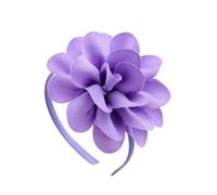 QXDZSW - Fasce per capelli da donna, 11,4 cm, in tinta unita, con fiocco in gros grain, accessorio per capelli fatto a mano