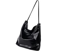 QXHSSM Borsa tote da donna, borsa a tracolla da donna, borsa a tracolla coreana, borsa con manico superiore, borsa da viaggio for autunno e inverno(Black)