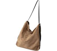 QXHSSM Borsa tote da donna, borsa a tracolla da donna, borsa a tracolla coreana, borsa con manico superiore, borsa da viaggio for autunno e inverno(Khaki)