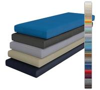 QXNLXX Cuscino Panca Dimensioni Personalizzate, per Panchina Giardino, Rimovibile Antiscivolo per Sedie Interne ed Esterne, Terrazza Divano Cucina Legno Casa