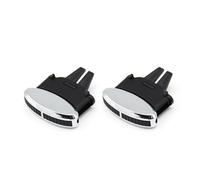 Qxryzp 1/2/4/6PCS Auto Anteriore Posteriore Air Vent AC Slider Tab Clip, for Maserati, Quattroporte GranCabrio GranTurismo 225787,225787-C Clip per bocchetta di ventilazione(2PCS)