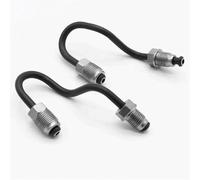 Qxryzp 1 paio di tubi freno posteriori for auto 1K0611763E, for VW, for Golf, Mk5 Mk6, for, A3 TT, for Touran, for, 5, for, 6, for Passat, B6 amplificatore sinistro Tubo del liquido dei freni