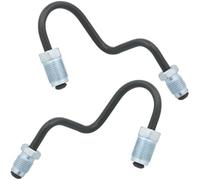 Qxryzp 2 tubi freno auto da 100 mm, posteriori compatibili con VW, for Golf, Mk5 Mk6, for Passat, CC B6, for Beetle, for Touran, for, A3 TT 1K0611763E 1K0611763F Tubo del liquido dei freni