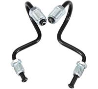 Qxryzp 2 tubi freno posteriori for auto da 10 mm, for VW, for Golf, Mk5 Mk6, for Passat, Skoda, 1K0611763E 1K0611763F, for, A3 TT RS Tubo del liquido dei freni