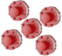 Qxryzp Bobina per decespugliatore, per Einhell 3405096 Linea di Ricambio per decespugliatore con Filo da 2 mm GE-CT 36/30 Li E Solo Agillo 36/255 Linea per decespugliatore(Black 5pcs)