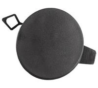 Qxryzp Copertura del rimorchio posteriore rivestimento paraurti da 1 pezzo, for Tesla, modello Y gancio di traino ABS nero 1494426-00-A Copertura per gancio di traino per paraurti poster