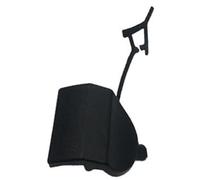 Qxryzp Copertura gancio di traino for paraurti posteriore, for Porsche, for CAYENNE, 2015 2016 2017 Copertura per gancio di traino per paraurti poster(BLACK 1pcs rear left LH)