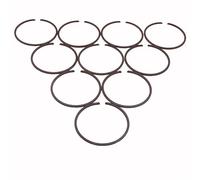 Qxryzp Fasce Elastiche pistone 49mm x 1,5mm, for Dolmar, PS 6800i, for OLEO Mac, 261 Motosega Motore Moto Cilindro Parti di Riparazione 1,5mm Spessore Anello del pistone della Motosega(10 PCS)